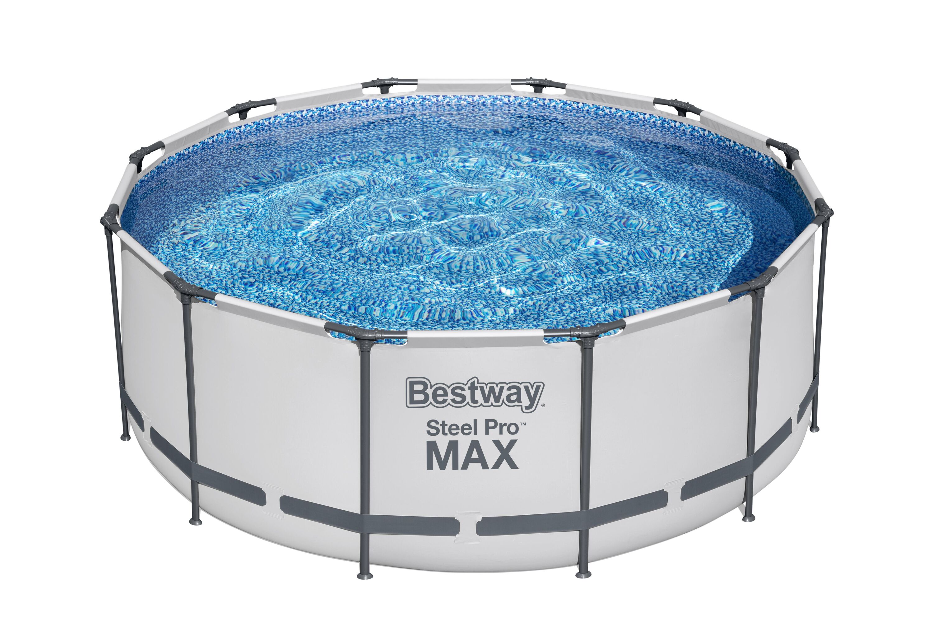 Steel Pro MAX bovengrondse ronde set van 366x122 cm Bovengronds zwembad ...