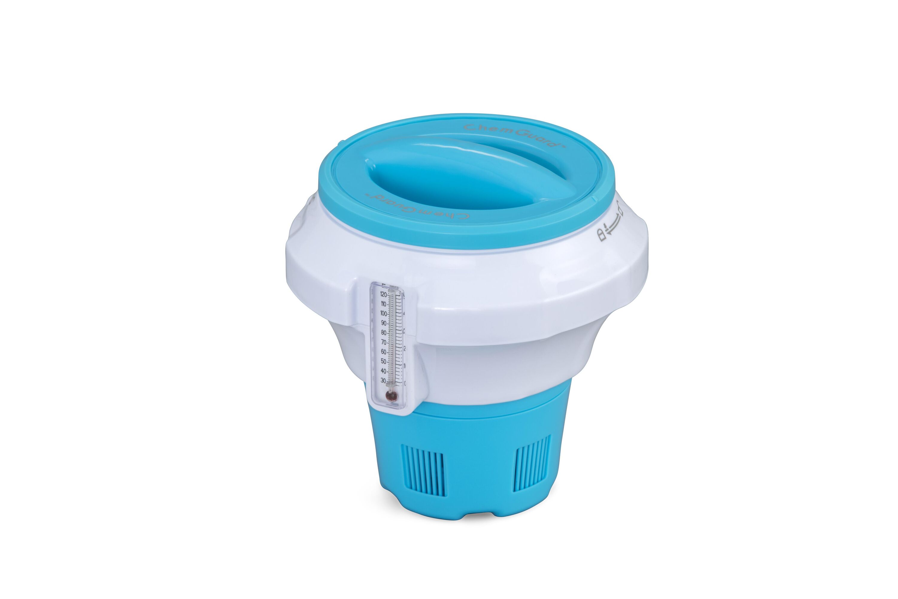 Dispenser di cloro galleggiante per piscina